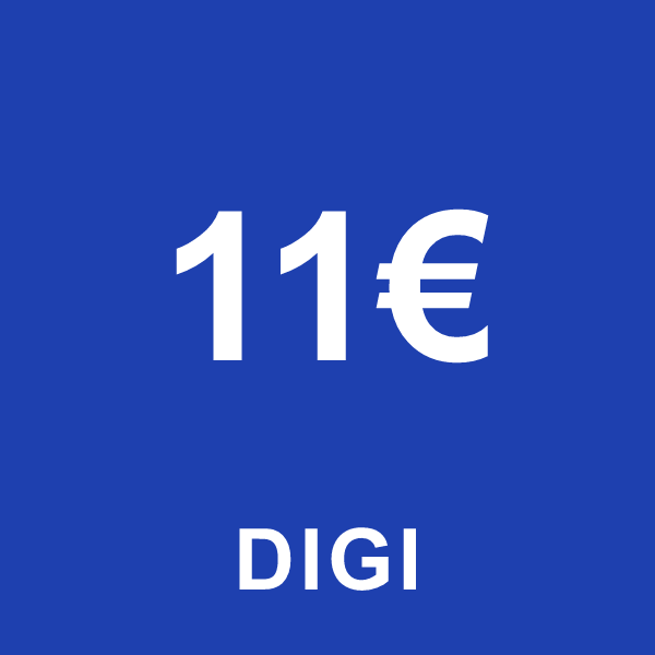 Reincarcare Digi 11 Euro