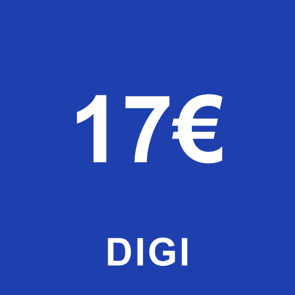 Reincarcare Digi 17 Euro