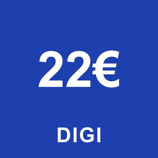 Reincarcare Digi 22 Euro