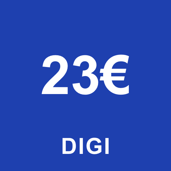 Reincarcare Digi 23 Euro
