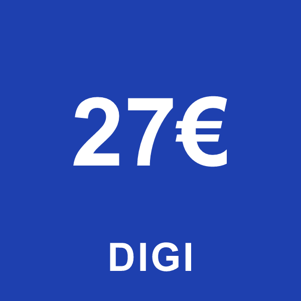 Reincarcare Digi 27 Euro