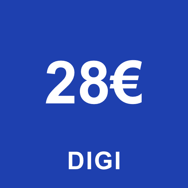Reincarcare Digi 28 Euro