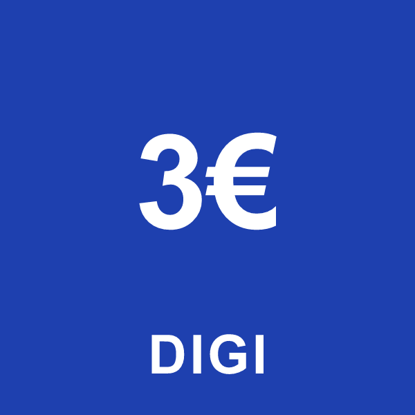 Reincarcare Digi 3 Euro