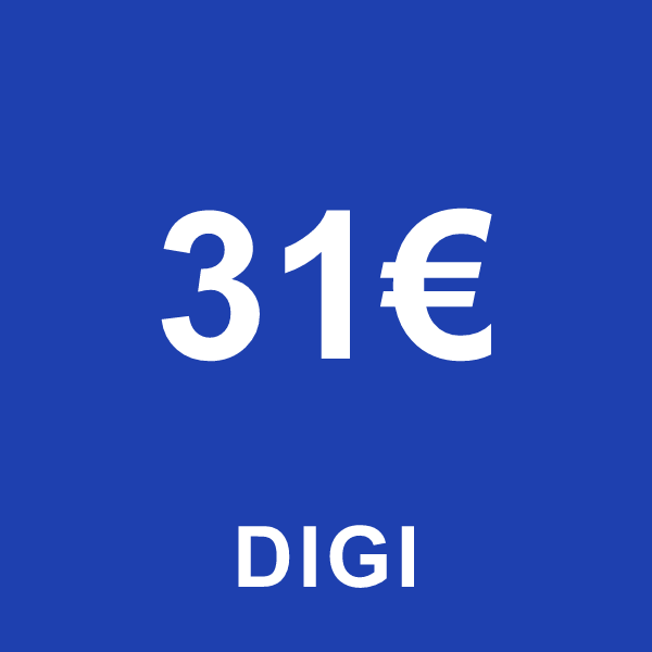 Reincarcare Digi 31 Euro
