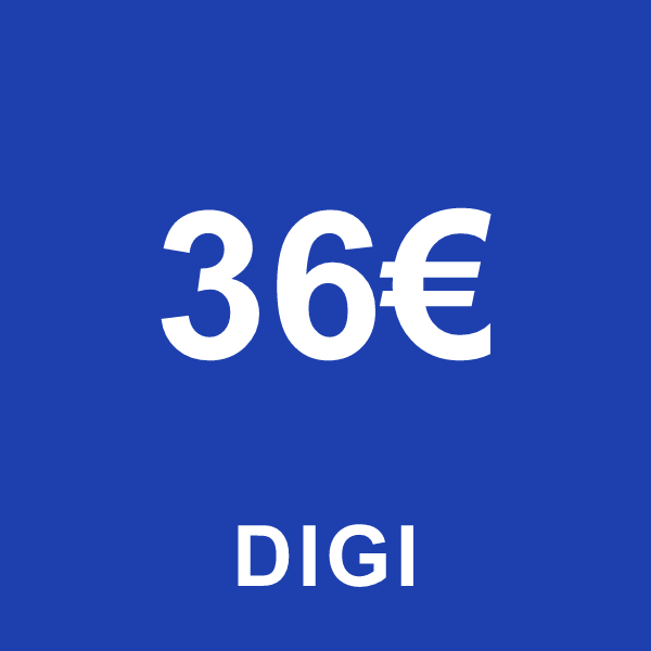 Reincarcare Digi 36 Euro