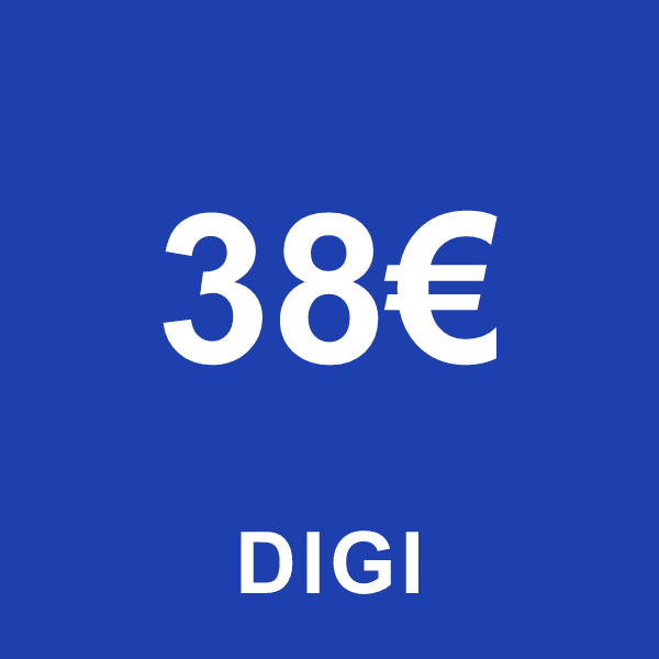 Reincarcare Digi 38 Euro