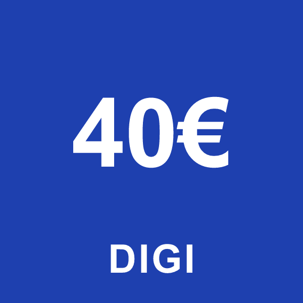 Reincarcare Digi 40 Euro