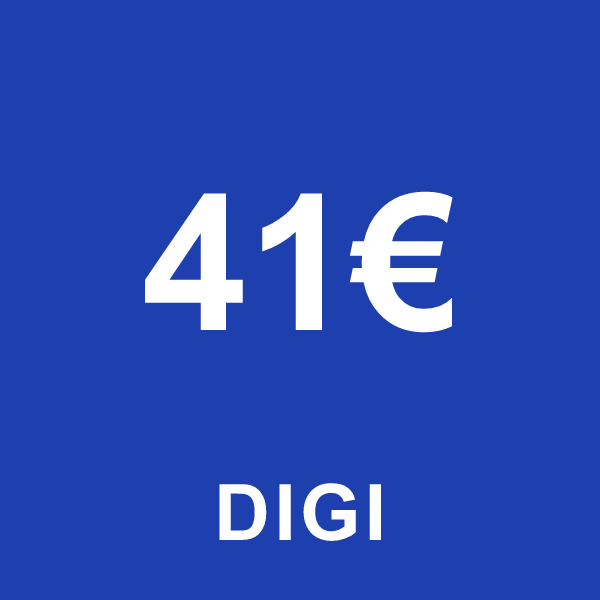 Reincarcare Digi 41 Euro