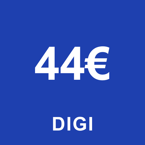 Reincarcare Digi 44 Euro