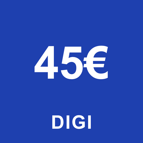 Reincarcare Digi 45 Euro