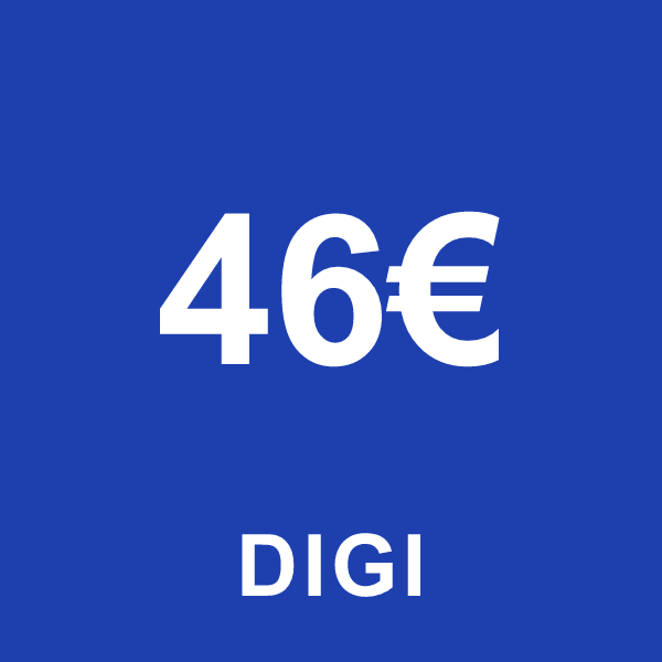 Reincarcare Digi 46 Euro