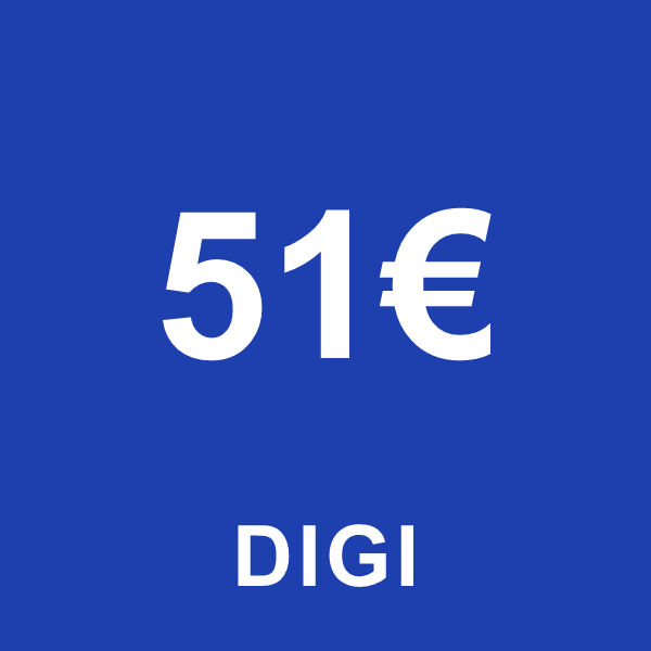 Reincarcare Digi 51 Euro