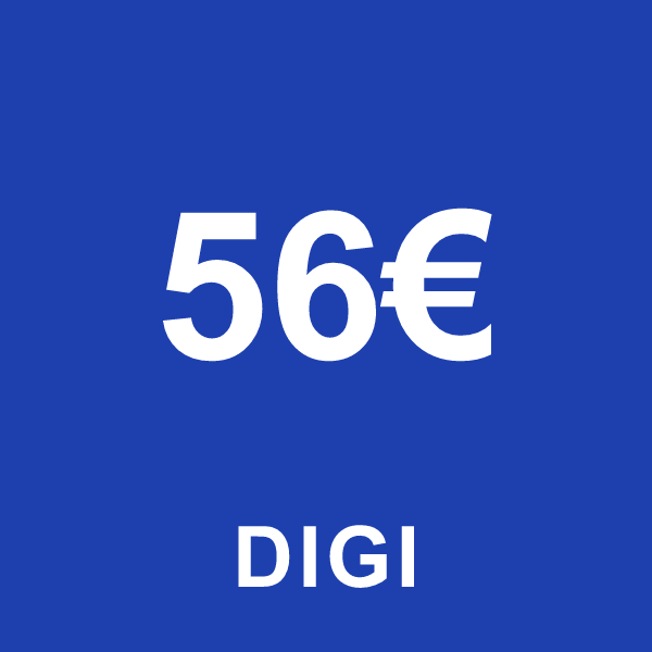 Reincarcare Digi 56 Euro