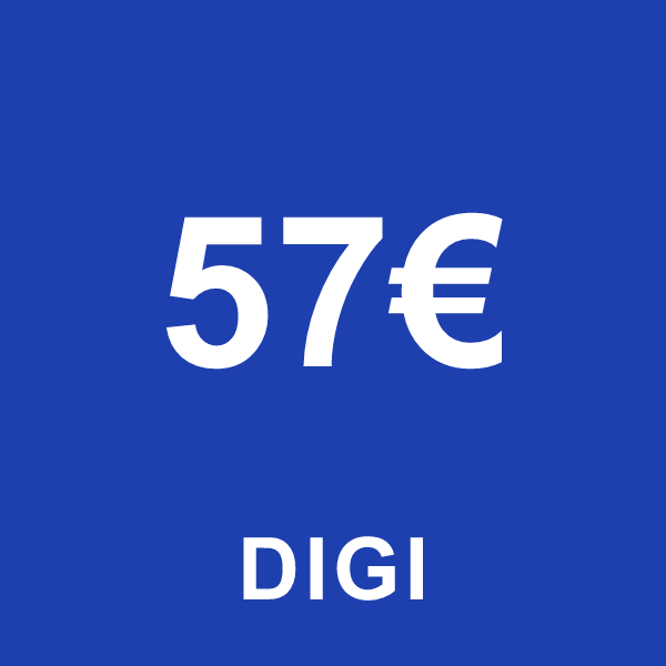 Reincarcare Digi 57 Euro