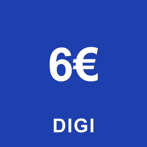Reincarcare Digi 6 Euro