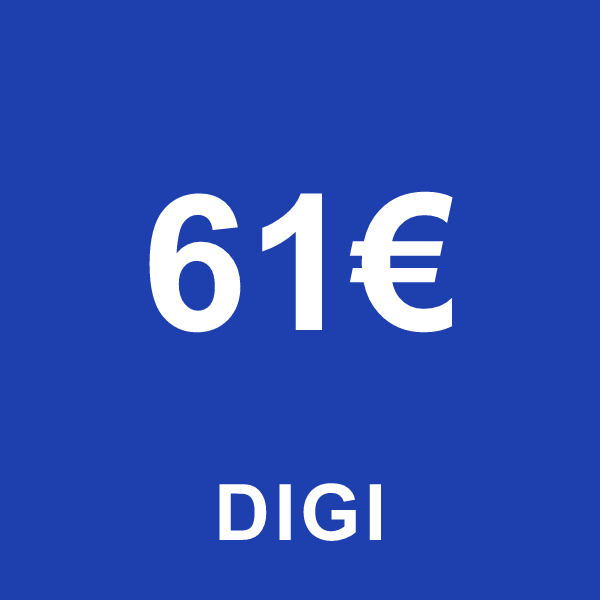 Reincarcare Digi 61 Euro