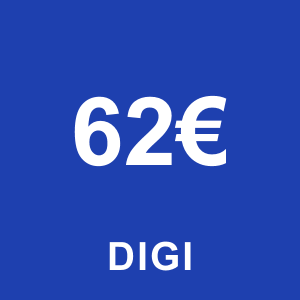 Reincarcare Digi 62 Euro