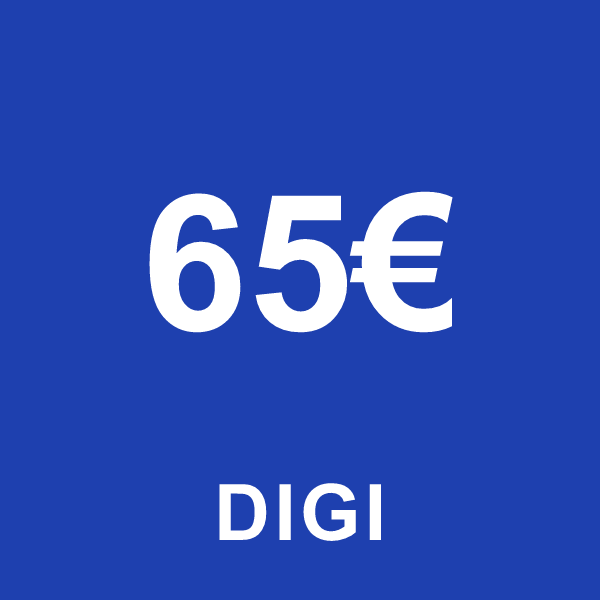 Reincarcare Digi 65 Euro