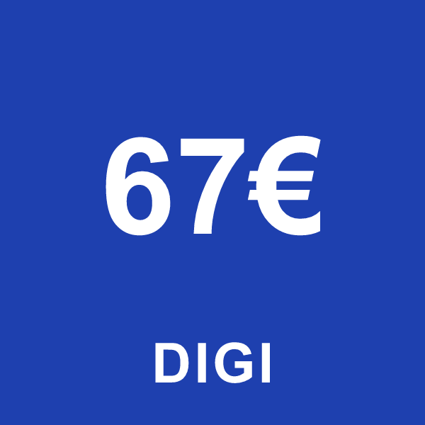 Reincarcare Digi 67 Euro