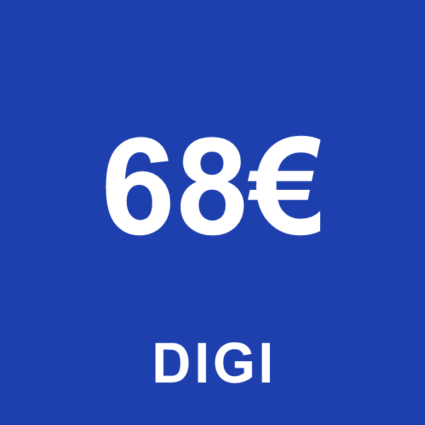 Reincarcare Digi 68 Euro