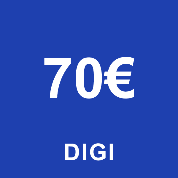 Reincarcare Digi 70 Euro