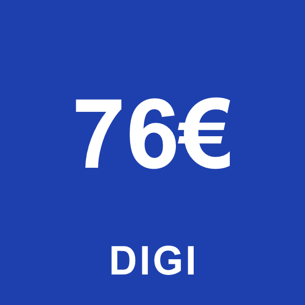 Reincarcare Digi 76 Euro