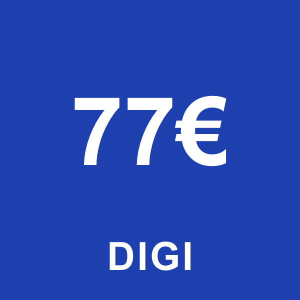 Reincarcare Digi 77 Euro