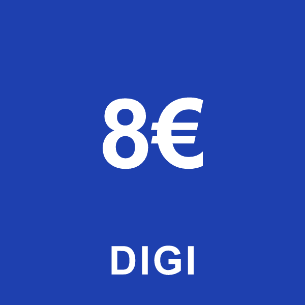 Reincarcare Digi 8 Euro
