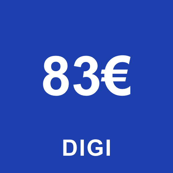 Reincarcare Digi 83 Euro