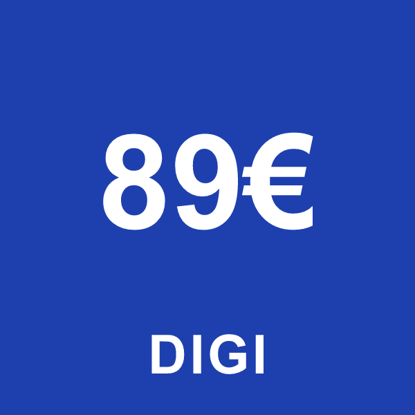 Reincarcare Digi 89 Euro