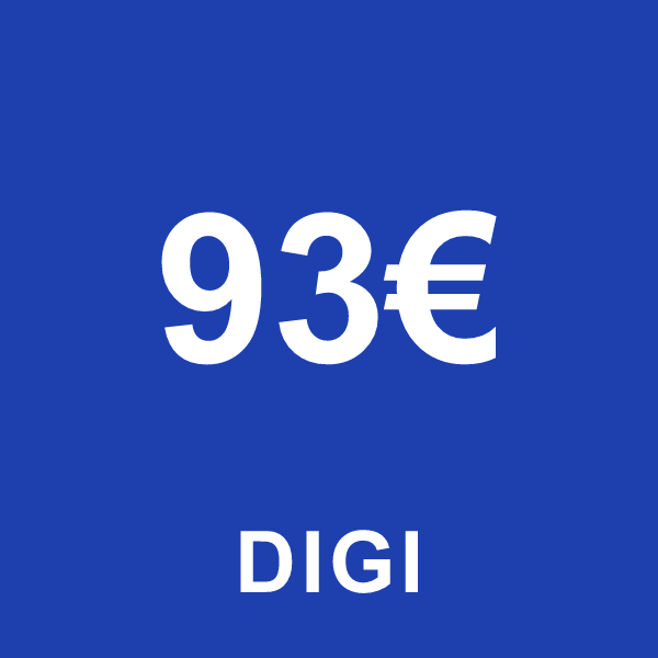 Reincarcare Digi 93 Euro