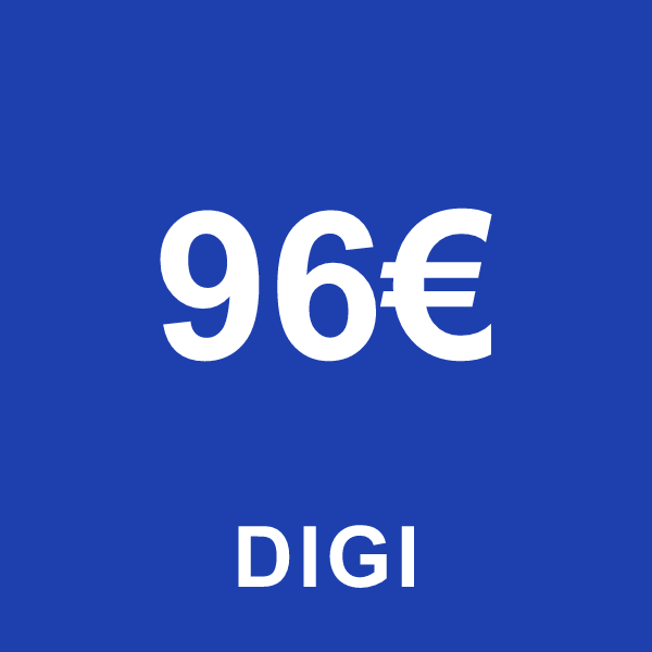 Reincarcare Digi 96 Euro