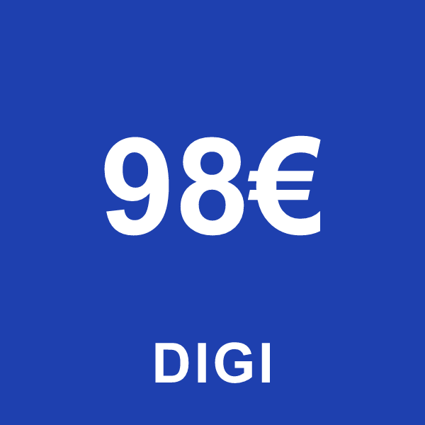 Reincarcare Digi 98 Euro
